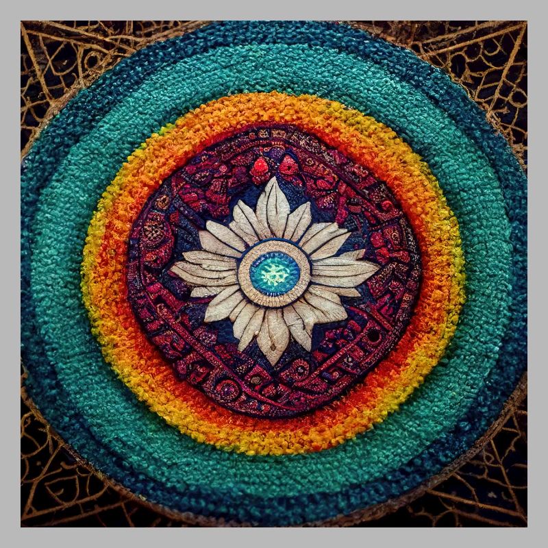Boho Mandala Abstract