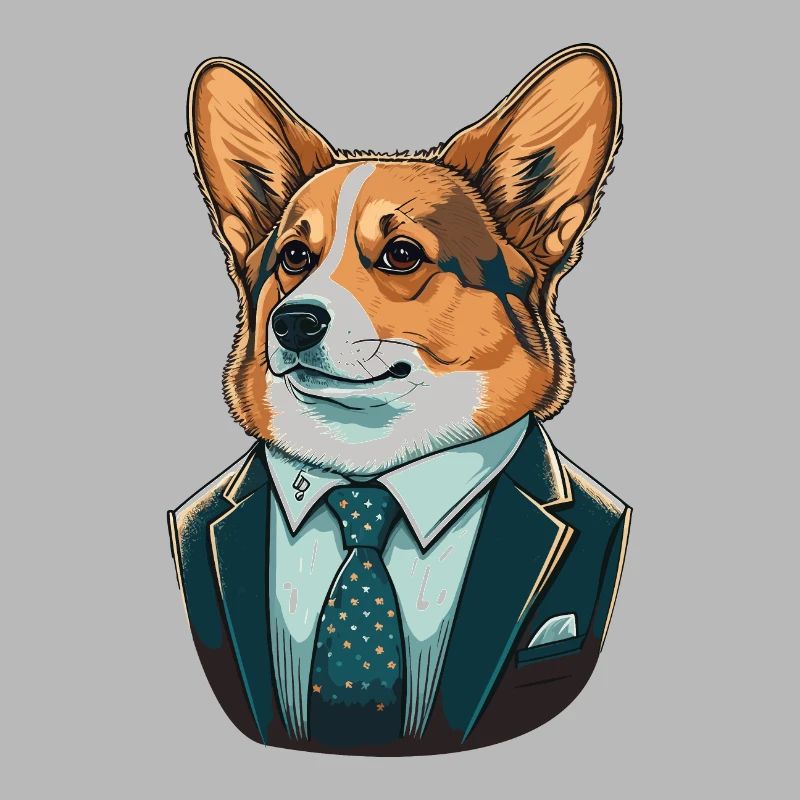 Rechtsanwaltsanzug Corgi