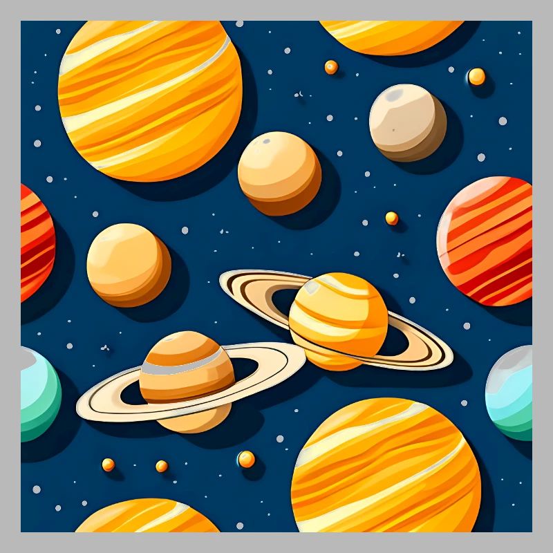 Freaky Solar System Pattern
