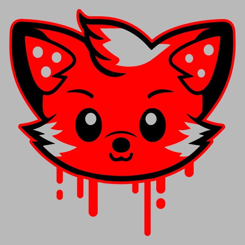 Fuchs Kopf Comic Niedlich