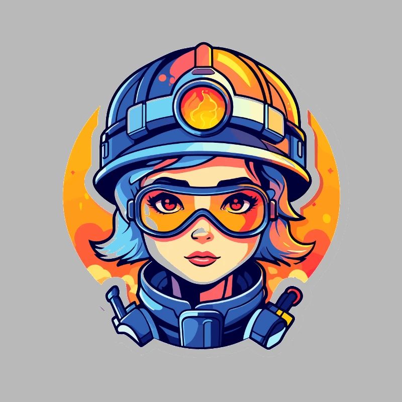 Firefighter Drawing