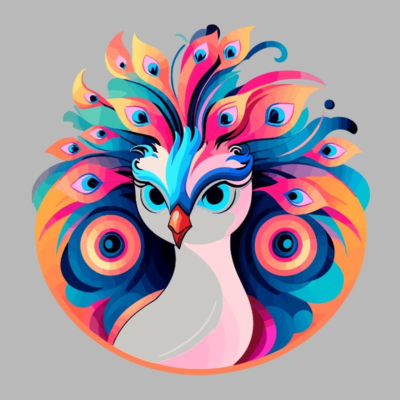 Peacock Bird Drawing