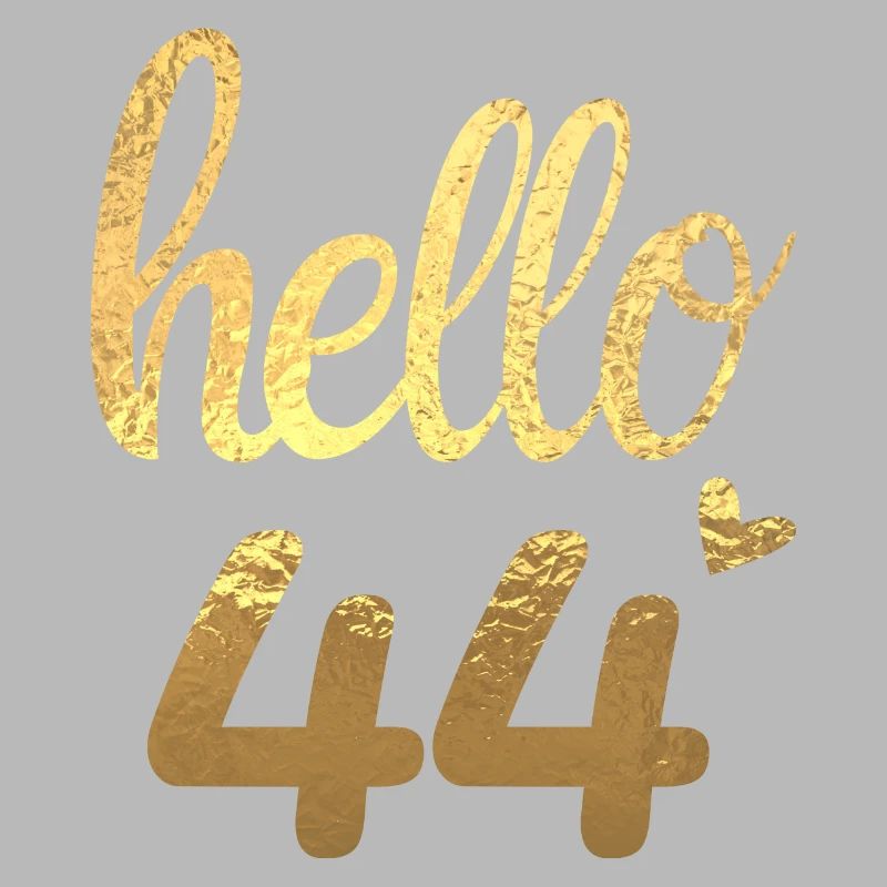 Hello 44 doré