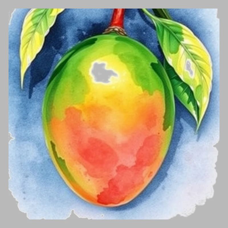 Mango Aquarell