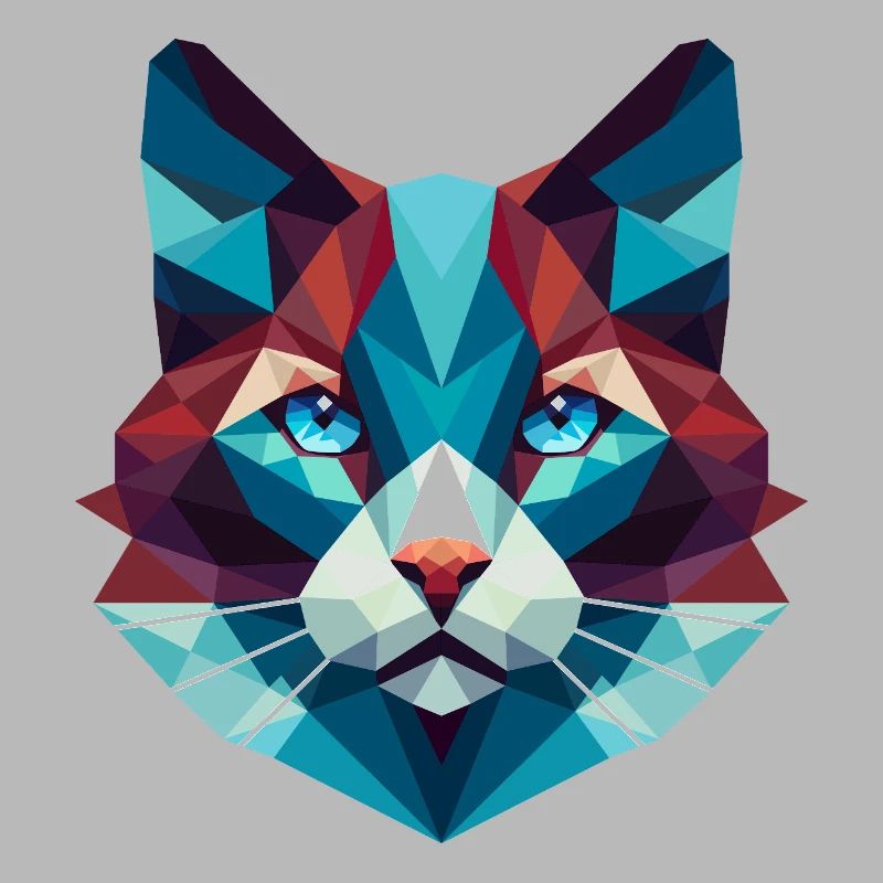 Cat Lowpoly