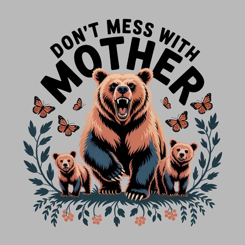 Leg dich nicht mit der Mutter an - Geschenk zum Muttertag