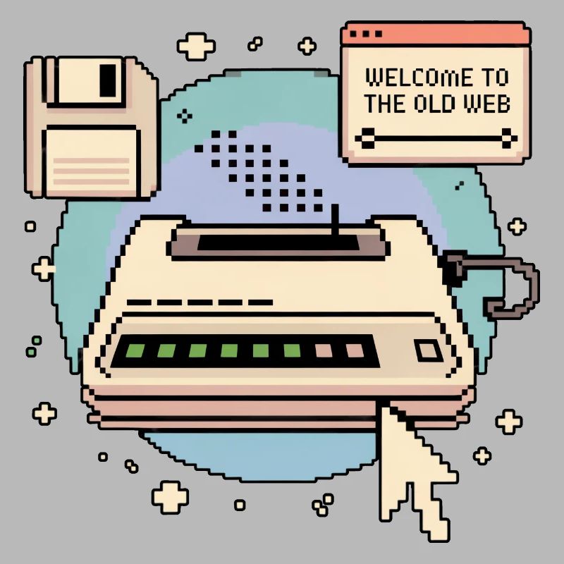 Welcome To The Old Web Retro Internet