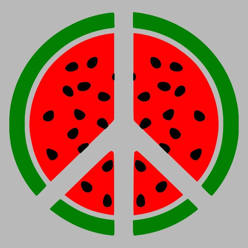 Symbole de paix pastèque