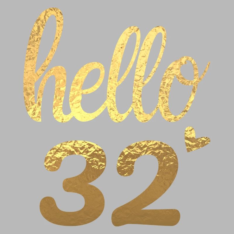 Hello 32 doré