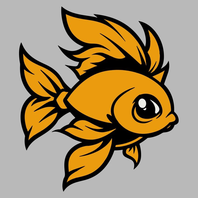 Goldfish Fish Comic