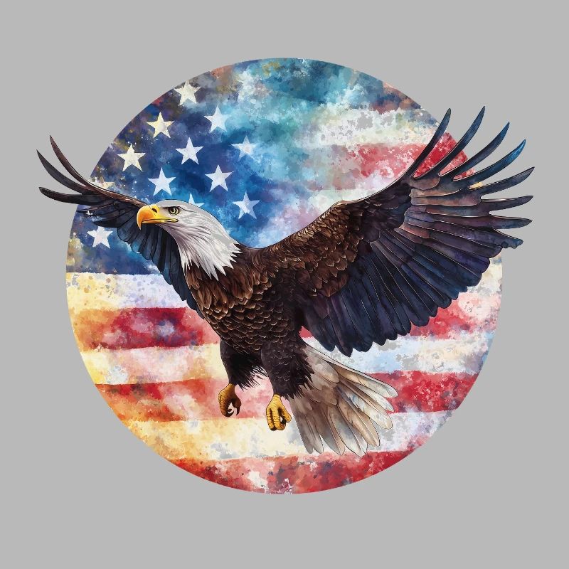 Drapeau Eagle USA