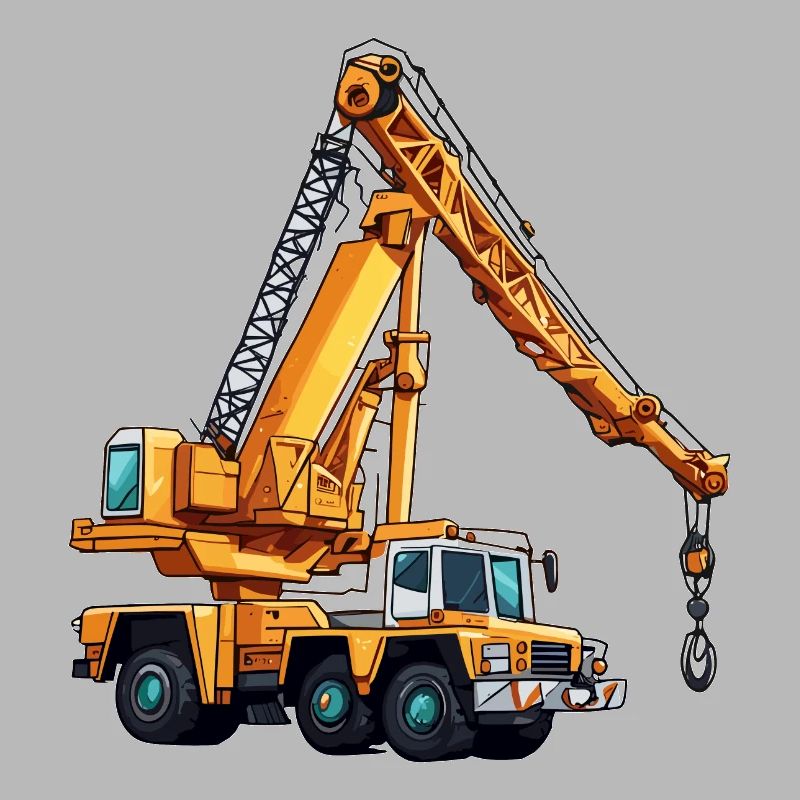 Grue / de chantier / treuil / système de grue