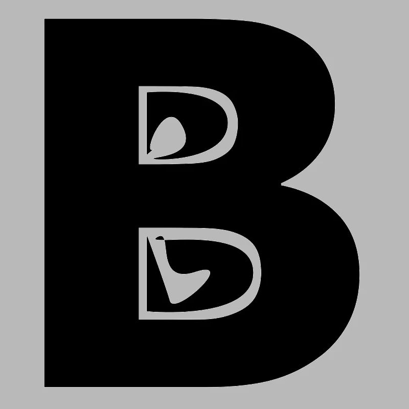 B