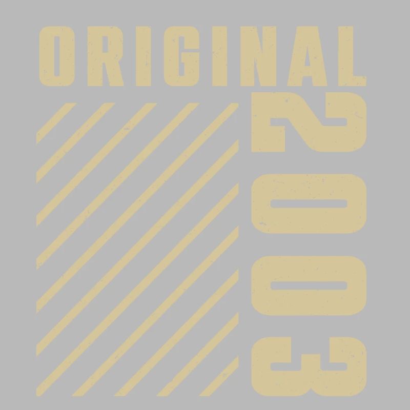 Original 2003 Authentic 2003 Vintage Bursdag