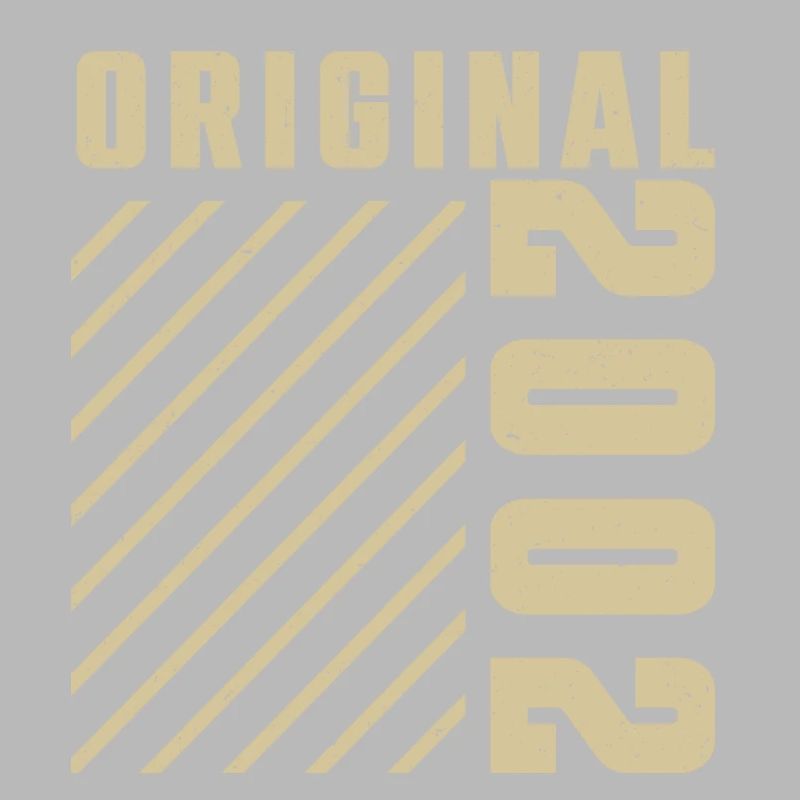 Original 2002 Authentic 2002 Vintage Bursdag