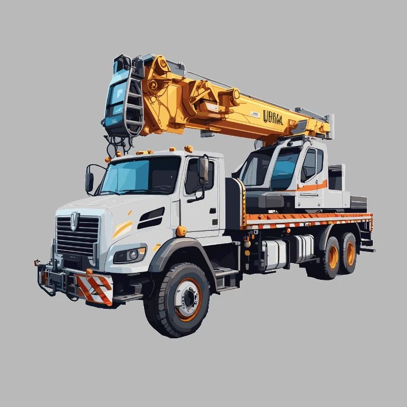 Crane / construction site / winch / crane system