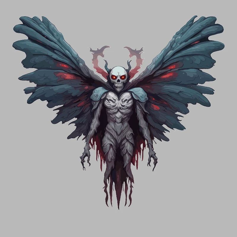 Mothman / Moth / Insect / Mythical Creature / Flutter
