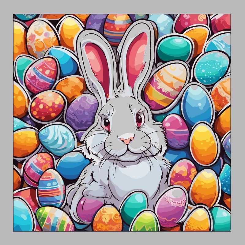 Easter Bunny / Easter / Eggs / Holidays / Easter