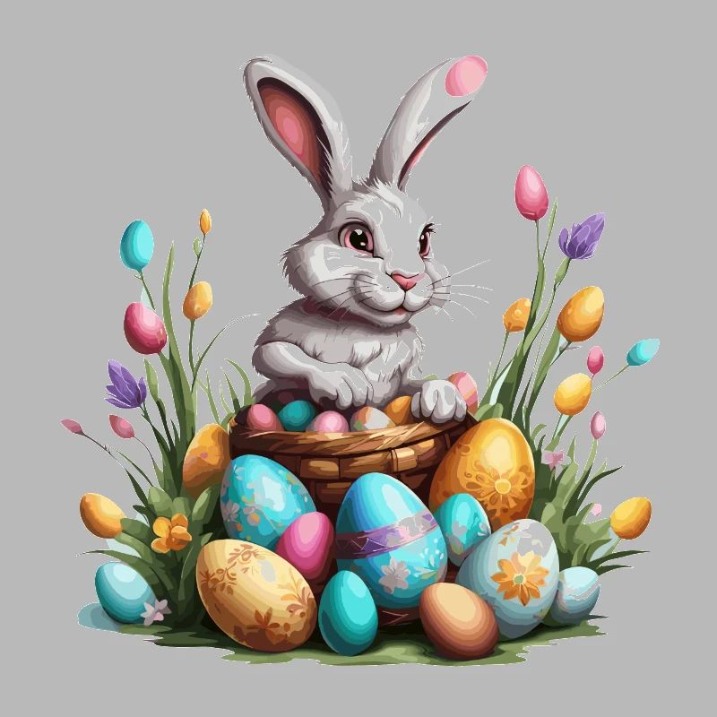 Easter Bunny / Easter / Eggs / Holidays / Easter