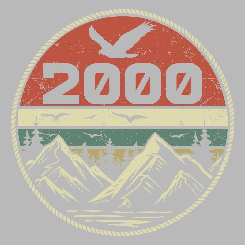 Vintage 2000 Classique 2000 rétro 2000 Cadeau 2000