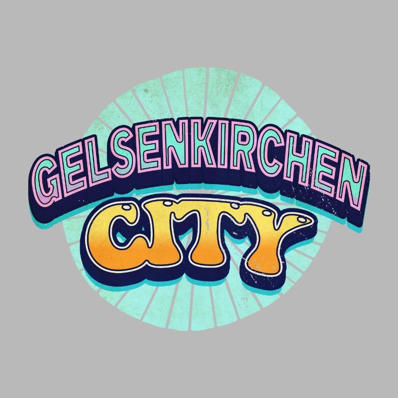 Gelsenkirchen Germany Font Pop Art Comic