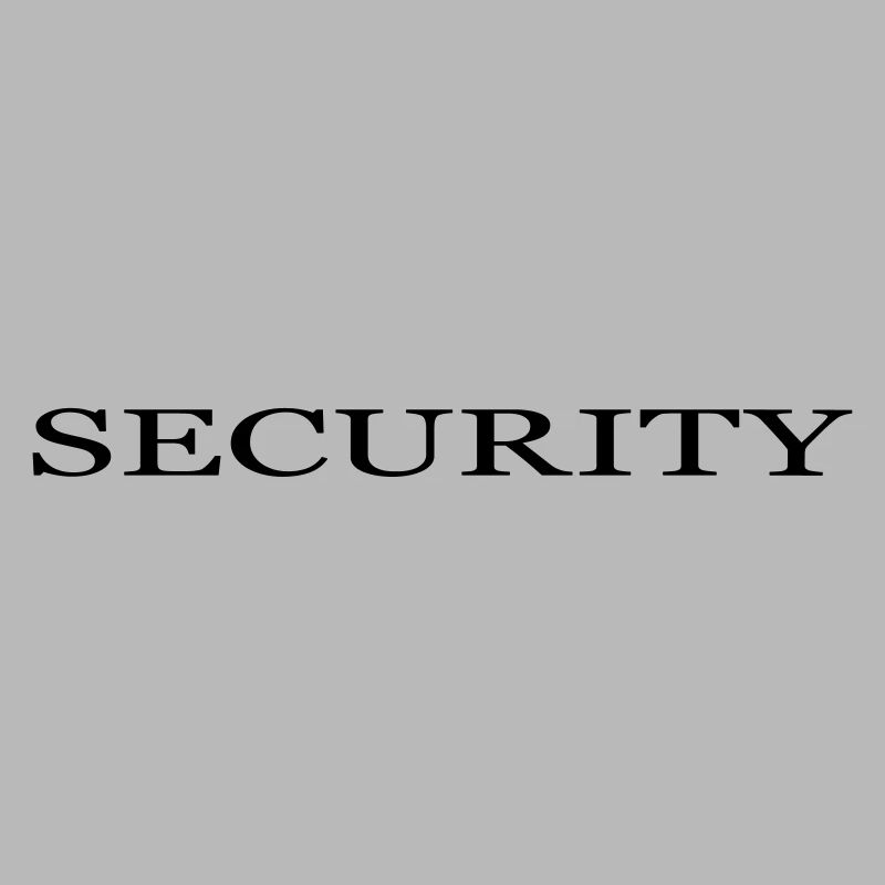 security Sicherheitsdienst