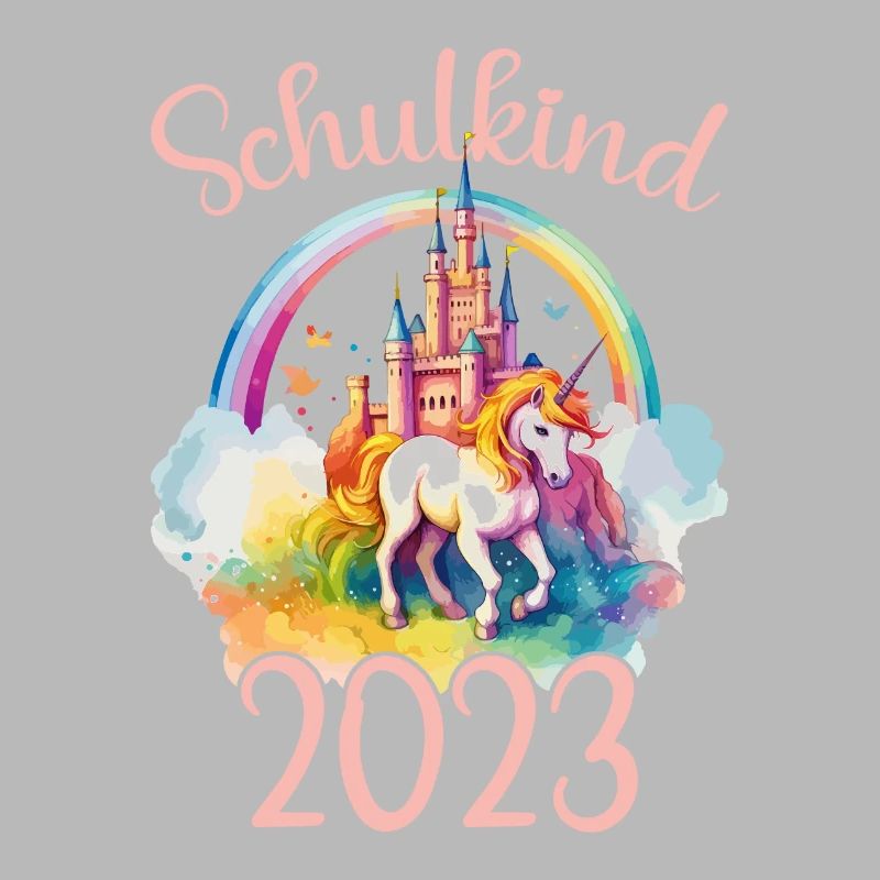 Schulkind 2023 Einschulung Einhorn Schule Schüler