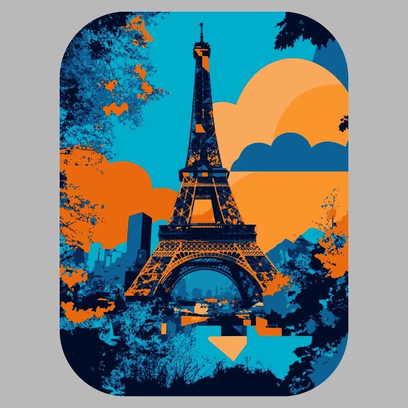 Tour Eiffel - minimaliste 🗼