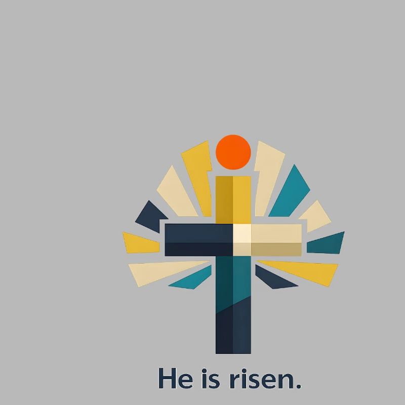 Resurrection He is Risen Easter Jesus