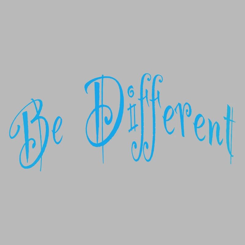 Be different or different