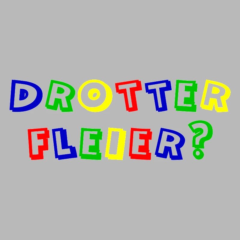 drotter fleier rand weiß