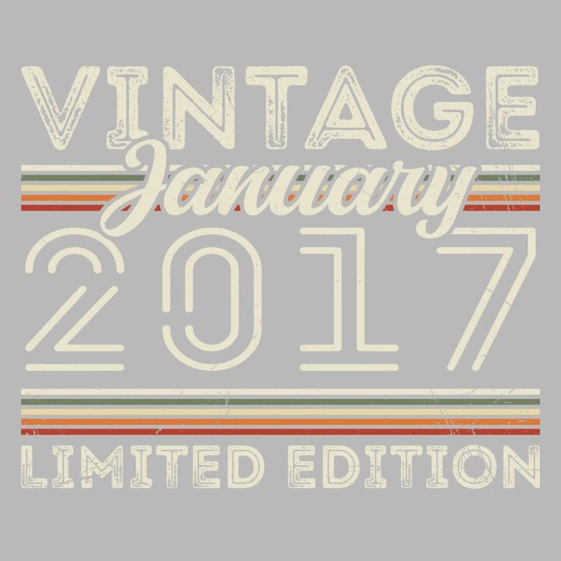 Janvier 2017 Millésime 2017 - Anniversaire Janvier 2017