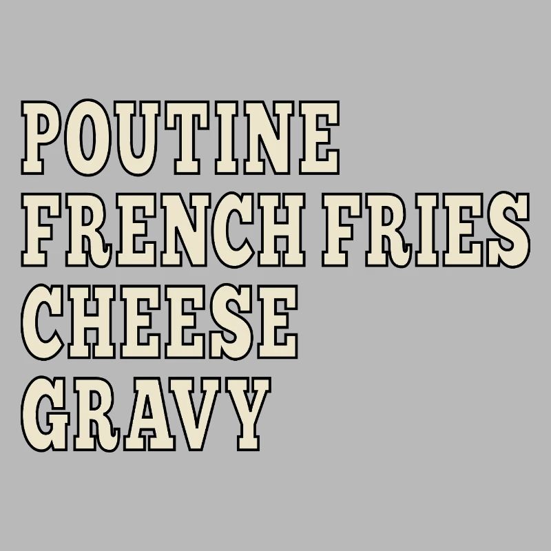Poutine de restauration rapide canadienne