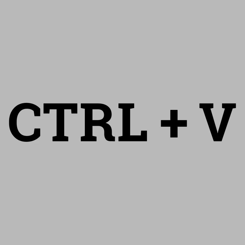 ctrl+v