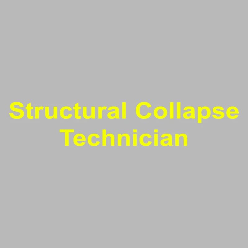 Technicien en effondrement de structures