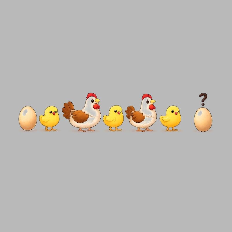 Evolution Ei-Küken-Henne-Darwin