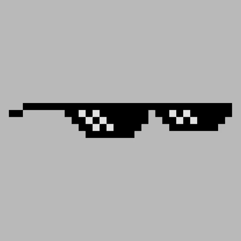 geeks lunettes pixel internet meme
