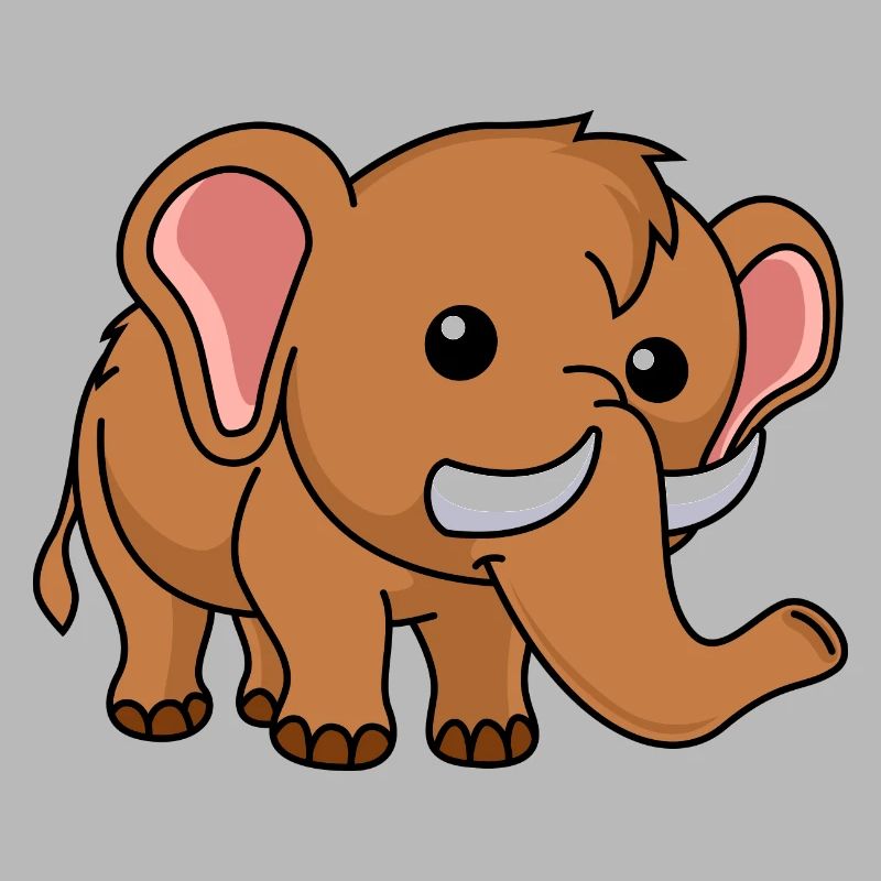 Mammoth Comic Animal