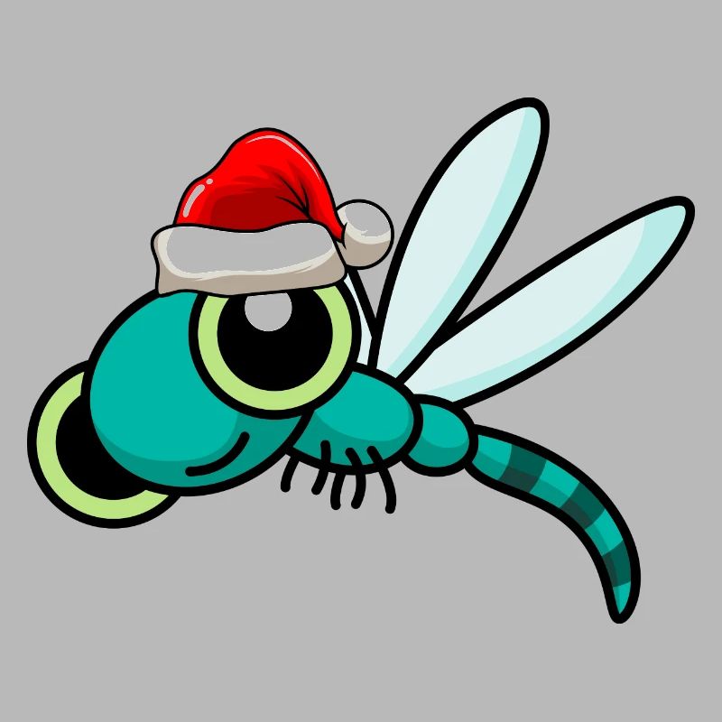 Libellule de Noël Libellule