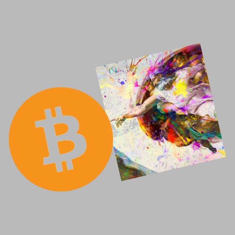 Crypto Creation Hand 6 Bitcoin BTC
