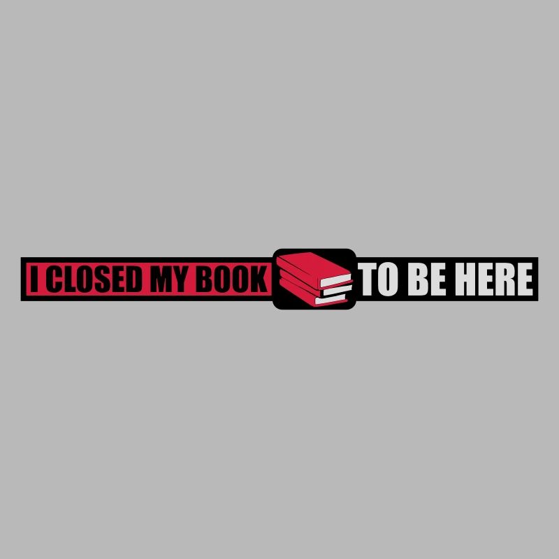 I closed my book