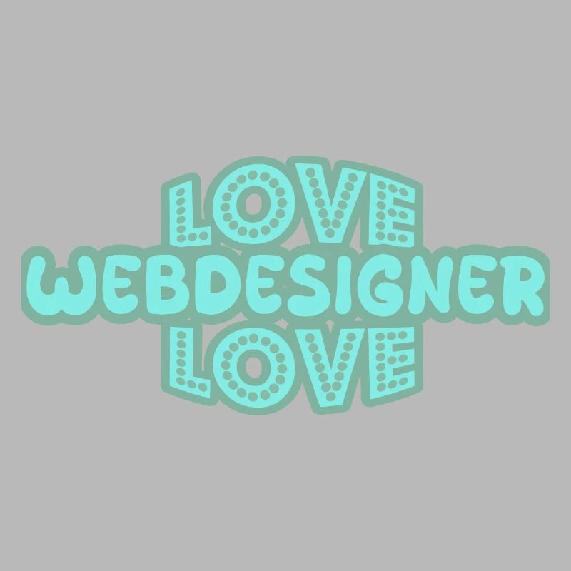 Webdesigner als Spruch