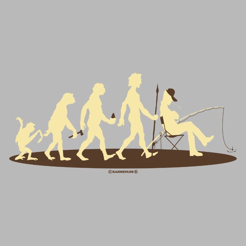 FUN - Evolution Angler - Geschenk - Bestseller