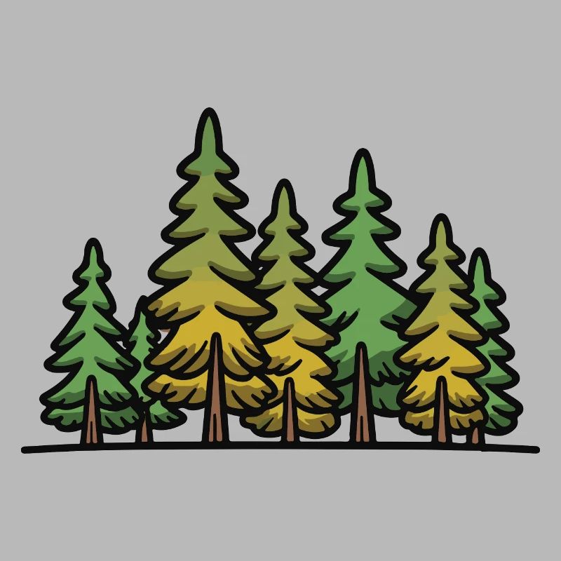 Wald Bäume
