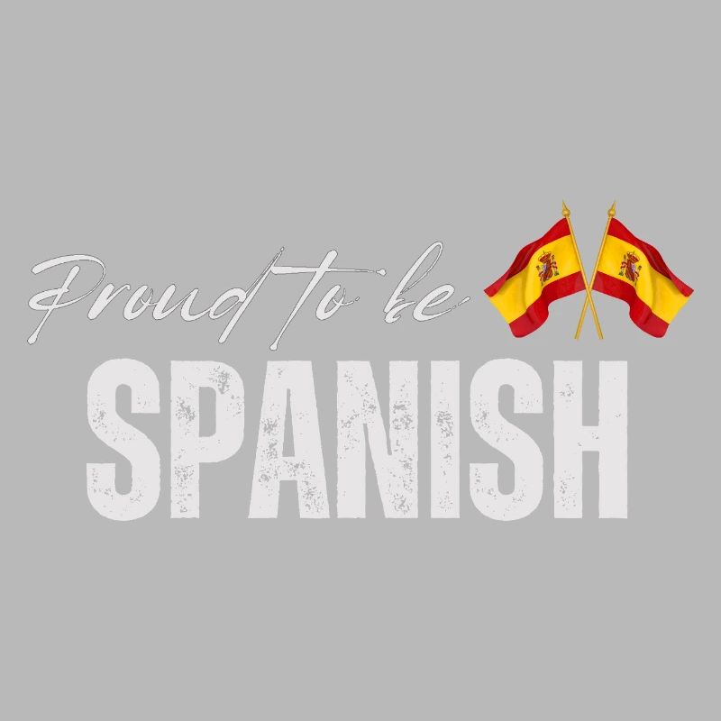 Stolzer Spanier, ich liebe Spanien