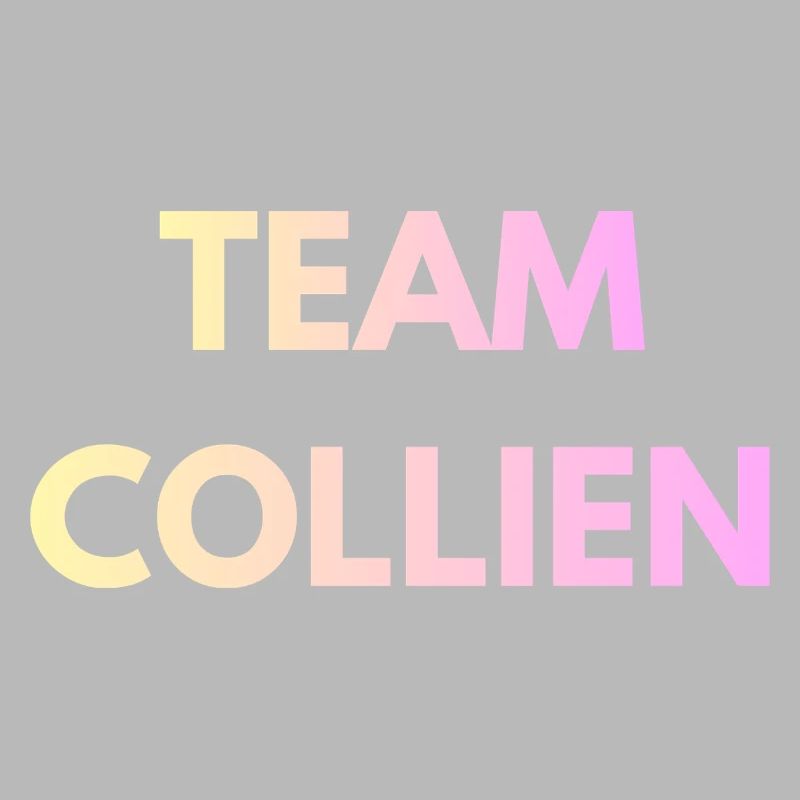 Team Collien Gradient Text