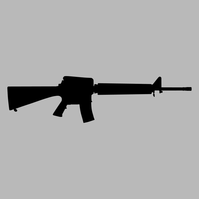 Vector Gun Silhouette