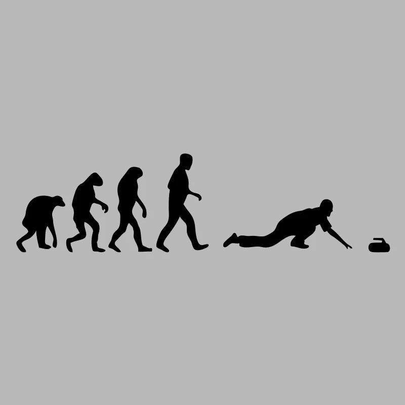 l'évolution de curling