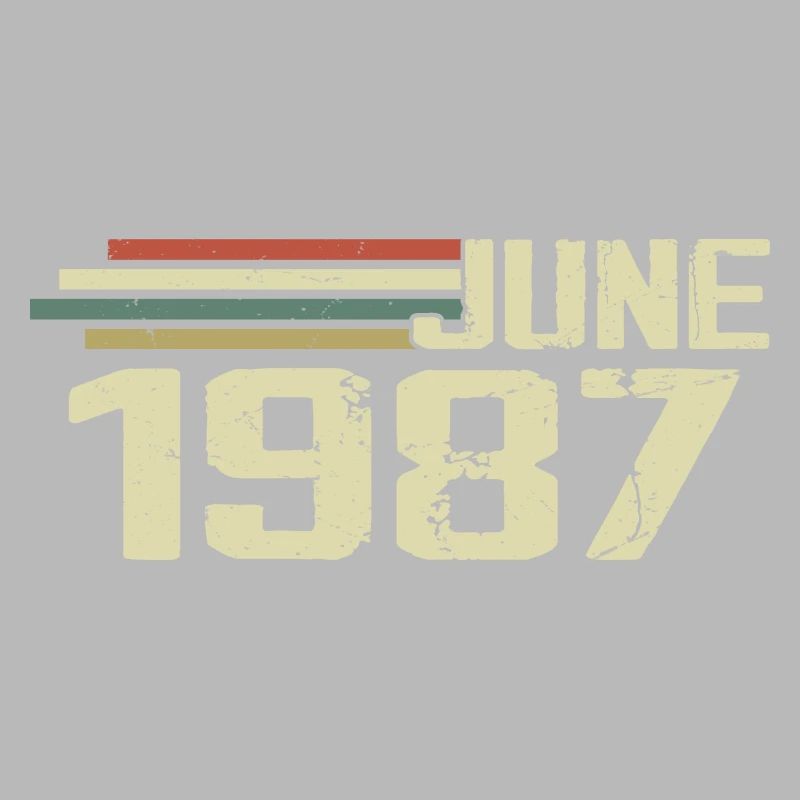Juni 1987 Jahrestag Juni 1987 Juni 1987 Geburtstag