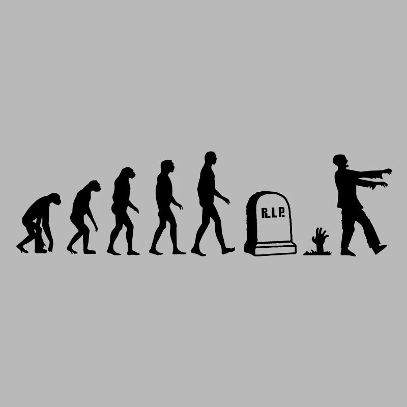Zombie evolution - Halloween - costume - disguise